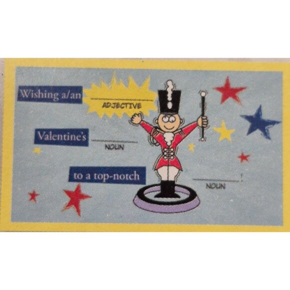 Way to Celebrate 16CT MadLib Valentine Exchange Cards with Pencils - Picture 7 of 12